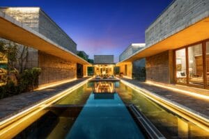 Render fachada Casa Earth